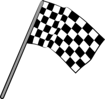 Racing flag png graphic clipart design