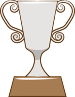 Trophy png graphic clipart design