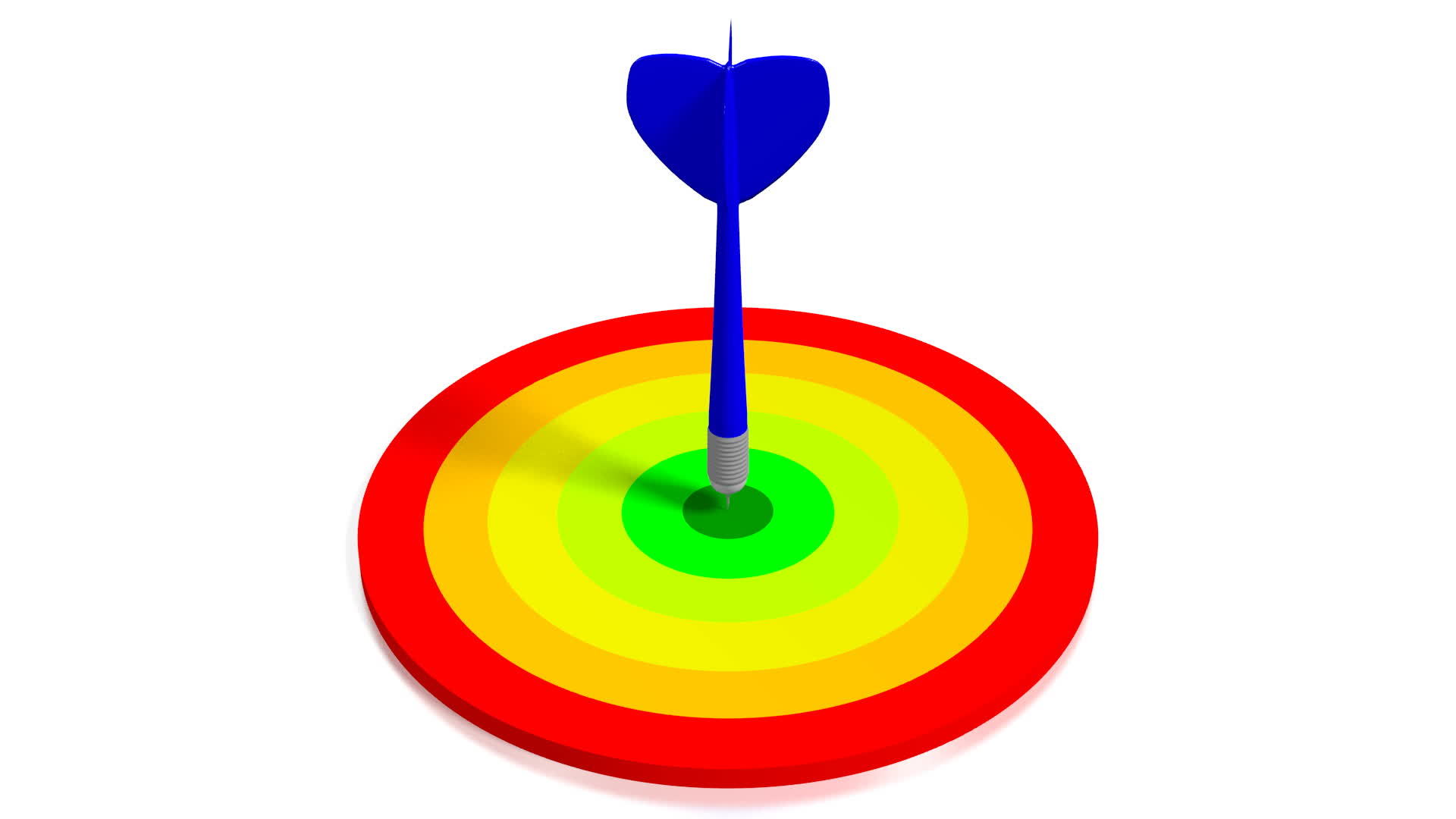 3D Darts Comparison Chart, White Background 19907756 Stock Video at