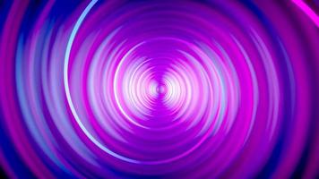 abstrato túnel, néon conceito - espiral forma video