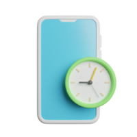 Phone Clock Time png