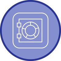 Safe Box Vector Icon
