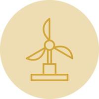 Windmill Vector Icon Design