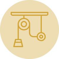 Pulley Vector Icon Design