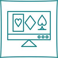 Online Gambling Vector Icon