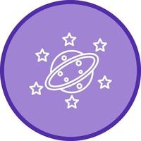 Saturn Vector Icon