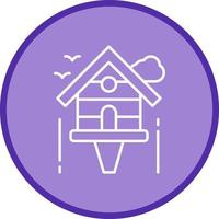 Birdhouse Vector Icon