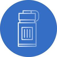 Water Bottle Vector Icon Design