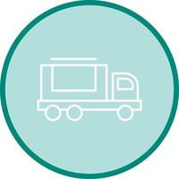 Cargo Truck Vector Icon