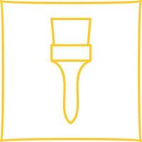 Unique Brush Vector Icon