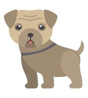 vector dog illustration