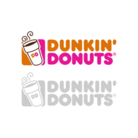 Dunkin Donuts transparent png, Dunkin Donuts free png