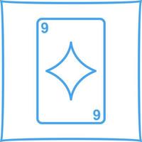 Diamonds Card Vector Icon