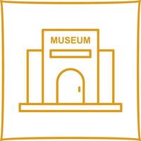 Museum Building Vector Icon