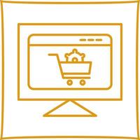 Ecommerce Settings Vector Icon