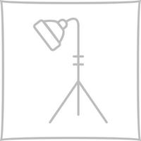 Unique Light Stand Vector Icon