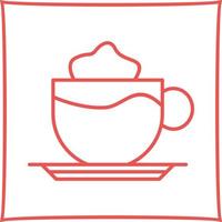 Latte Vector Icon