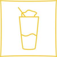 icono de vector frappé