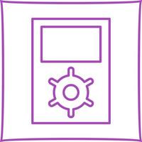 Unique Portfolio Management Vector Icon