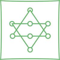Unique Networks Vector Icon