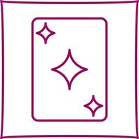 Unique Card Vector Icon