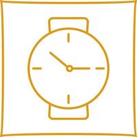 icono de vector de reloj de pulsera