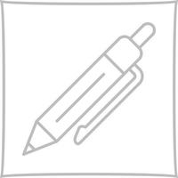 icono de vector de pluma