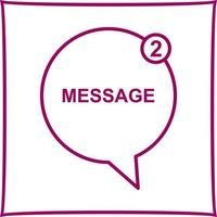 Message Bubbles Vector Icon