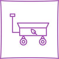 Garden Cart Vector Icon