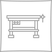 Work Bench Vector Icon