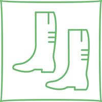 Gardening Boots Vector Icon