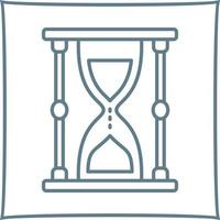 icono de vector de reloj de arena