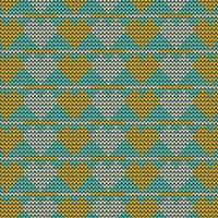 Knit pattern texture vector