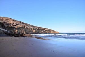 Coastal ocean view photo