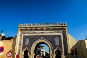 Gate in Morocco photo