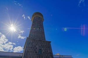 Old stone tower photo