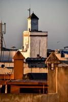 Buildings in Marrakech, Morocco photo