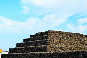 Ancient stone steps photo