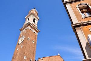 Tall brick belfry photo