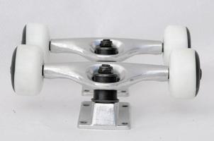 Set of skateboard wheels photo