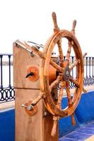 Wheel of the ship photo