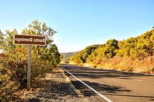 Scenic road view photo