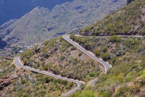 Scenic road view photo