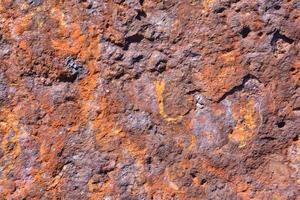 Rusty metal close-up photo