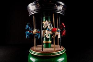 Small toy carousel photo