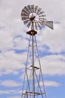 View with traditional windmill photo