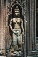 Ancient stone statue photo