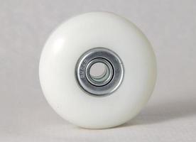 White skate wheel photo