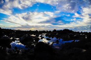 Rocky landscape scenery photo