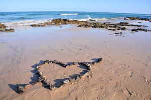 Scenic beach view photo